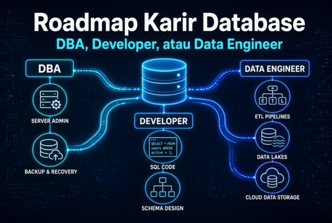 Roadmap Karir Database: DBA, Developer, atau Data Engineer