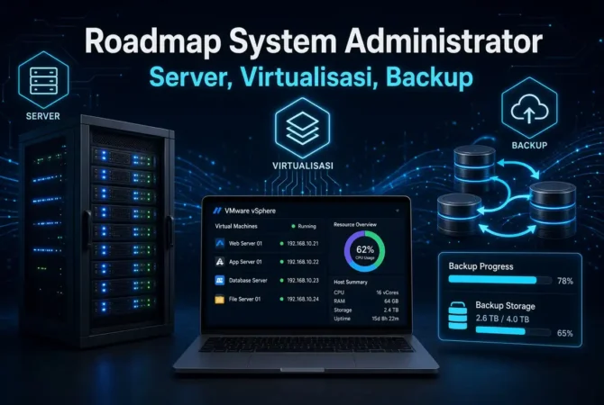 Roadmap System Administrator: Server, Virtualisasi, Backup