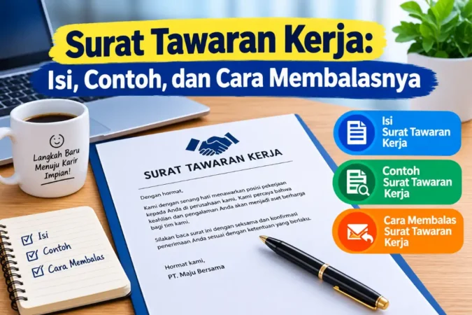 Surat Tawaran Kerja: Isi, Contoh, dan Cara Membalasnya